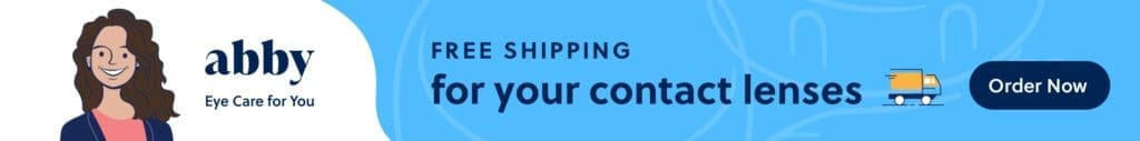 Order your Contact Lens with Abby